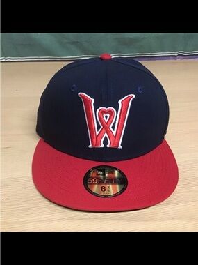 MiLB Worcester Red Sox Authentic New Era 59FIFTY Fitted Hat 6 3/4 Baseball Cap